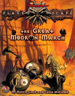 The Great Modron March by Colin McComb, Monte Cook