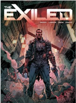 THE EXILED #1 CVR B ESKIVO by Wesley Snipes