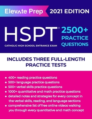 HSPT: 2500+ Practice Questions by Elevate Prep, Lisa James