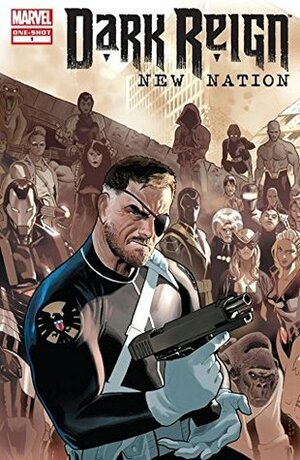 Dark Reign: New Nation #1 by Jeff Parker, Jonathan Hickman, Jim McCann, David López, Greg Pak, Brian Michael Bendis, Carlo Pagulayan, Daniel Acuña