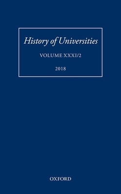 History of Universities: Volume XXXI / 2 by 