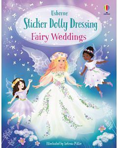 Usborne Sticker Dolly Dressing: Fairy Weddings by Fiona Watt