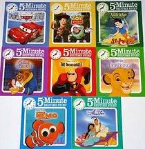 Saddle Stitch Book Set 8BK Disney 5 Min Bedtime Stories by Publications International Ltd. Staff
