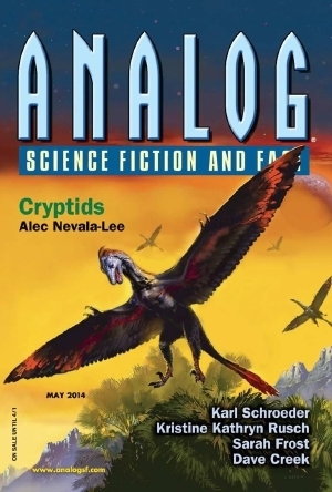 Analog Science Fiction and Fact, May 2014 by Ellis Morning, Dave Creek, Tom Greene, Aaron S. Gallagher, Alec Nevala-Lee, Trevor Quachri, Kristine Kathryn Rusch, Seth Frost