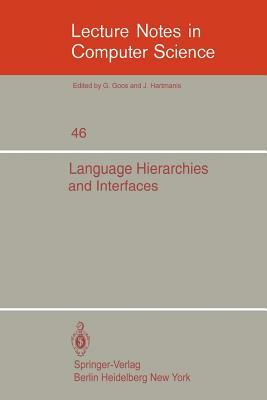 Language Hierarchies and Interfaces: International Summer School by 