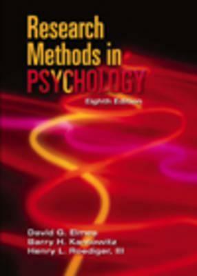 Research Methods in Psychology by Henry L. Roediger III, David G. Elmes, Barry H. Kantowitz