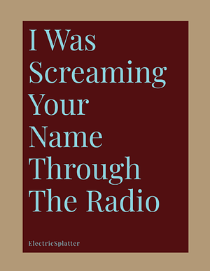 I Was Screaming Your Name Through the Radio by ElectricSplatter