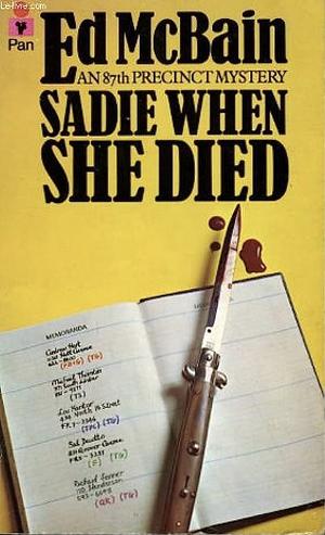 Sadie When She Died by Ed McBain