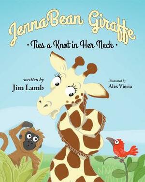 Jennabean Giraffe Ties a Knot in Her Neck by Jim Lamb