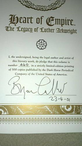 Heart of Empire: Legacy of Luther Arkwright, Ltd. Ed. by Bryan Talbot, Bryan Talbot