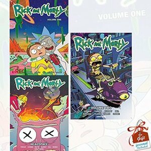 Rick and Morty Volume (1-3) Collection 3 Books Bundle With Gift Journal by Marc Ellerby, Ryan Hill, Zac Gorman, Pamela Ribon, Tom Fowler, C.J. Cannon