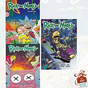 Rick and Morty Volume (1-3) Collection 3 Books Bundle With Gift Journal by Tom Fowler, Pamela Ribon, Ryan Hill, Marc Ellerby, C.J. Cannon, Zac Gorman