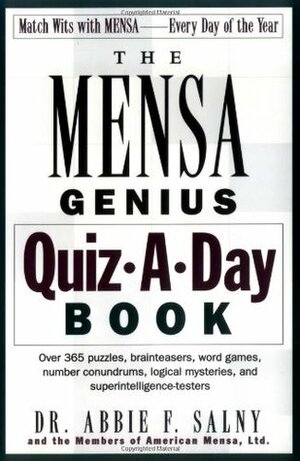 The Mensa Genius Quiz-a-day Book by Abbie F. Salny, Mensa