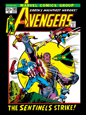 Avengers (1963) #103 by Roy Thomas