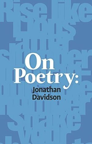 On Poetry PB by Peter Sansom, Jonathan Davidson