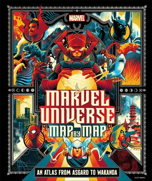 Marvel Universe Map by Map by James Hill, Nick Jones