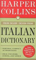 HarperCollins Italian Dictionary by HarperCollins Publishers