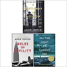 Anthony Doerr & Amor Towles Collection 3 Books Set by Anthony Doerr, Amor Towles