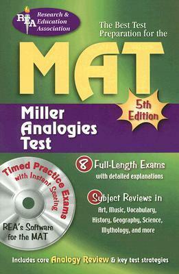 MAT--The Best Test Preparation for the Miller Analogies Test by Gary Land, John P. Frade, Carol Rush, Bernice Goldberg, Mitchel Fedak, Marc Davis, Tracy Budd, Heather Craven