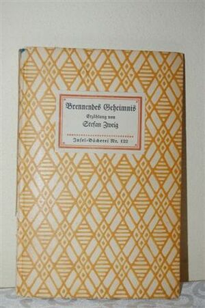 Brennendes Geheimnis ; Vierundzwanzig Stunden Aus Dem Leben Einer Frau by Stefan Zweig