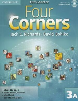 Four Corners Full Contact, Level 3A [With CDROM] by David Bohlke, Jack C. Richards