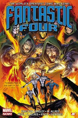 Fantastic Four by Matt Fraction Omnibus by Andrew Hennesey, André Lima Araújo, Clayton Cowles, Mark Morales, Joe Rubinstein, Rain Beredo, Mark Bagley, Mike Allred, Edgar Delgado, Matt Fraction, Mark Farmer, Raffaele Ienco, Christopher Sebela, Lee Allred, José Villarrubia, Paul Mounts, Laura Allred, Joe Quiñones, Wil Quintana, Karl Kesel