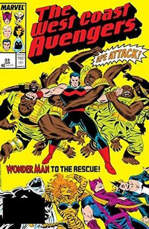 The West Coast Avengers #33 by Steve Englehart