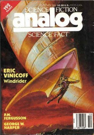 Analog Science Fiction and Fact, October 1986 by Eric Vinicoff, Thomas A. Easton, G. Harry Stine, Matthew J. Costello, Gregory Kusnick, Anthony R. Lewis, Stanley Schmidt, Francis Cartier, George W. Harper, Joseph H. Delaney, P.M. Fergusson, Colin Kapp