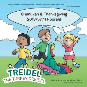 Treidel the Turkey Dreidel by Nadine Scharman, Gerard Reuter