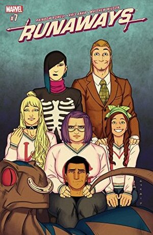 Runaways #7 by Kris Anka, Rainbow Rowell