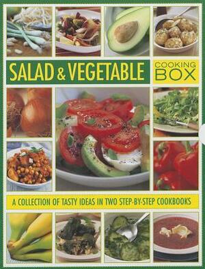 Salad & Vegetable Cooking Box: A Collection of Tasty Ideas in Two Step-By-Step Cookbooks by Christine Ingram, Steven Wheeler