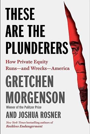 These Are the Plunderers: How Private Equity Runs—and Wrecks—America by Joshua Rosner, Gretchen Morgenson