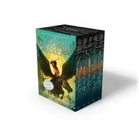 Percy Jackson and the Olympians 5 Book Paperback Boxed Set  by Rick Riordan