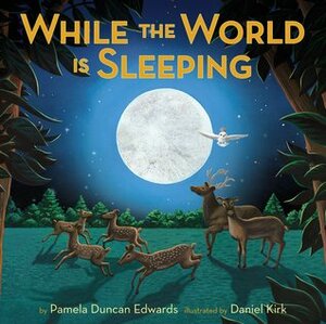 While The World Is Sleeping by Daniel Kirk, Pamela Duncan Edwards