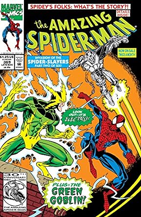 Amazing Spider-Man #369 by David Michelinie