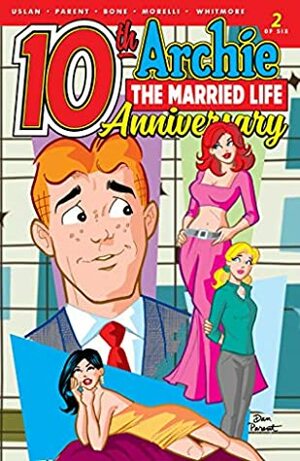 Archie: The Married Life - 10th Anniversary #2 by Jim Balent, J. Bone, Andrew Pepoy, Stephen Oswald, Vincent Lovallo, Victor Gorelick, Jamie Lee Rotante, Jack Morelli, Jon Goldwater, Dan Parent, Michael E. Uslan, Jason Millet, Glenn Whitmore