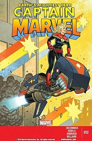 Captain Marvel (2012-2013) #12 by Filipe Andrade, Christopher Sebela, Kelly Sue DeConnick, Jordie Bellaire