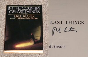 In the Country of Last Things by Paul Auster