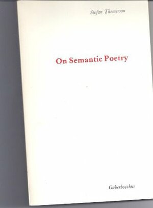 On Semantic Poetry by Stefan Themerson