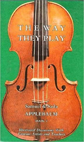 Way They Play, Vol. 1 by Sada Applebaum, Samuel Applebaum