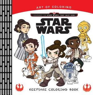 Art of Coloring Journey to Star Wars: The Last Jedi: Keepsake Coloring Book by Disney Book Group
