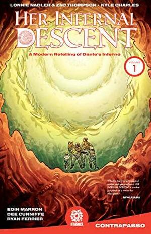 Her Infernal Descent Vol. 1: Contrapasso by Dee Cunniffe, Kyle Charles, Ryan Ferrier, Lonnie Nadler, Zac Thompson, Eoin Marron