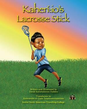 Kaheriio's Lacrosse Stick by David Kanietakeron Fadden