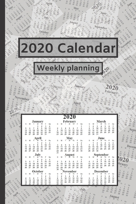 2020 Calendar: Weekly planning by CICI Calendar, Cinia Cada, Nini N