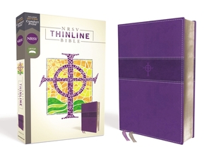 Nrsv, Thinline Bible, Leathersoft, Purple, Comfort Print by The Zondervan Corporation