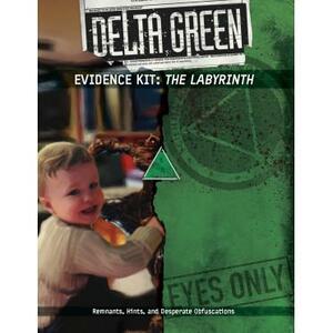 Delta Green Evidence Kit - the Labyrinth by John Scott Tynes