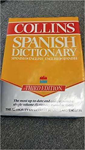Collins Spanish English, English Spanish Dictionary by Colin Smith