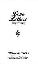 Love Letters by Elise Title