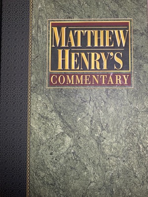 Commentary on Romans by Matthew Henry