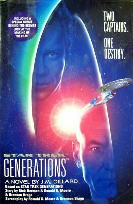 Star Trek Generations by Brannon Braga, Rick Berman, Ronald D. Moore, J.M. Dillard